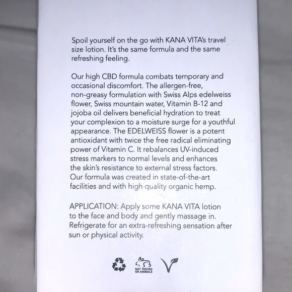 NWT Kana Vita Lotion, 50ml/1.7 fl oz - Picture 4 of 6